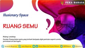 peka bahasa ruang semu