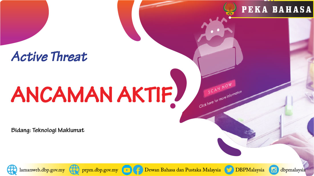 pekabahasa ancaman aktif