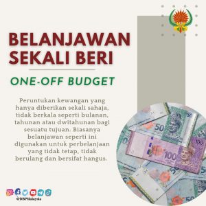 pekabahasa belanjawan sekali beri