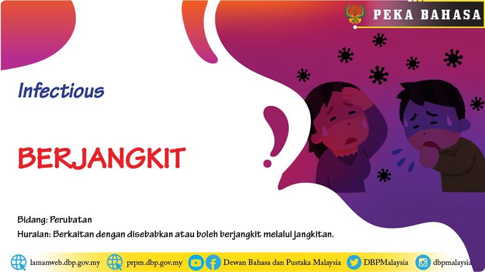 pekabahasa berjangkit