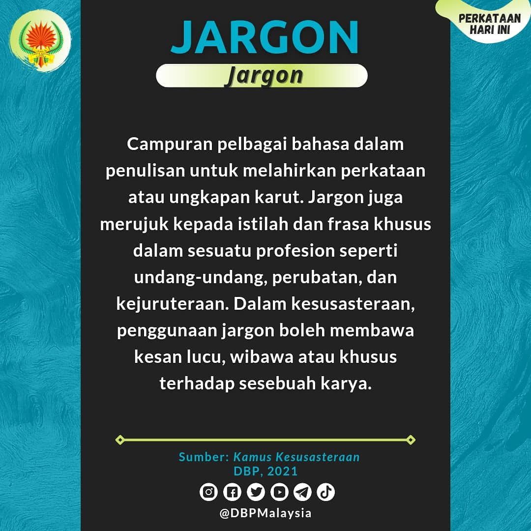 pekabahasa jargon