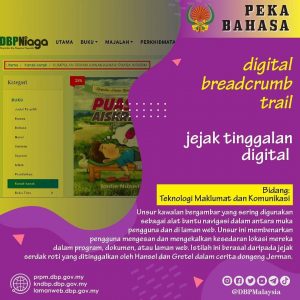 pekabahasa jejak tinggalan digital