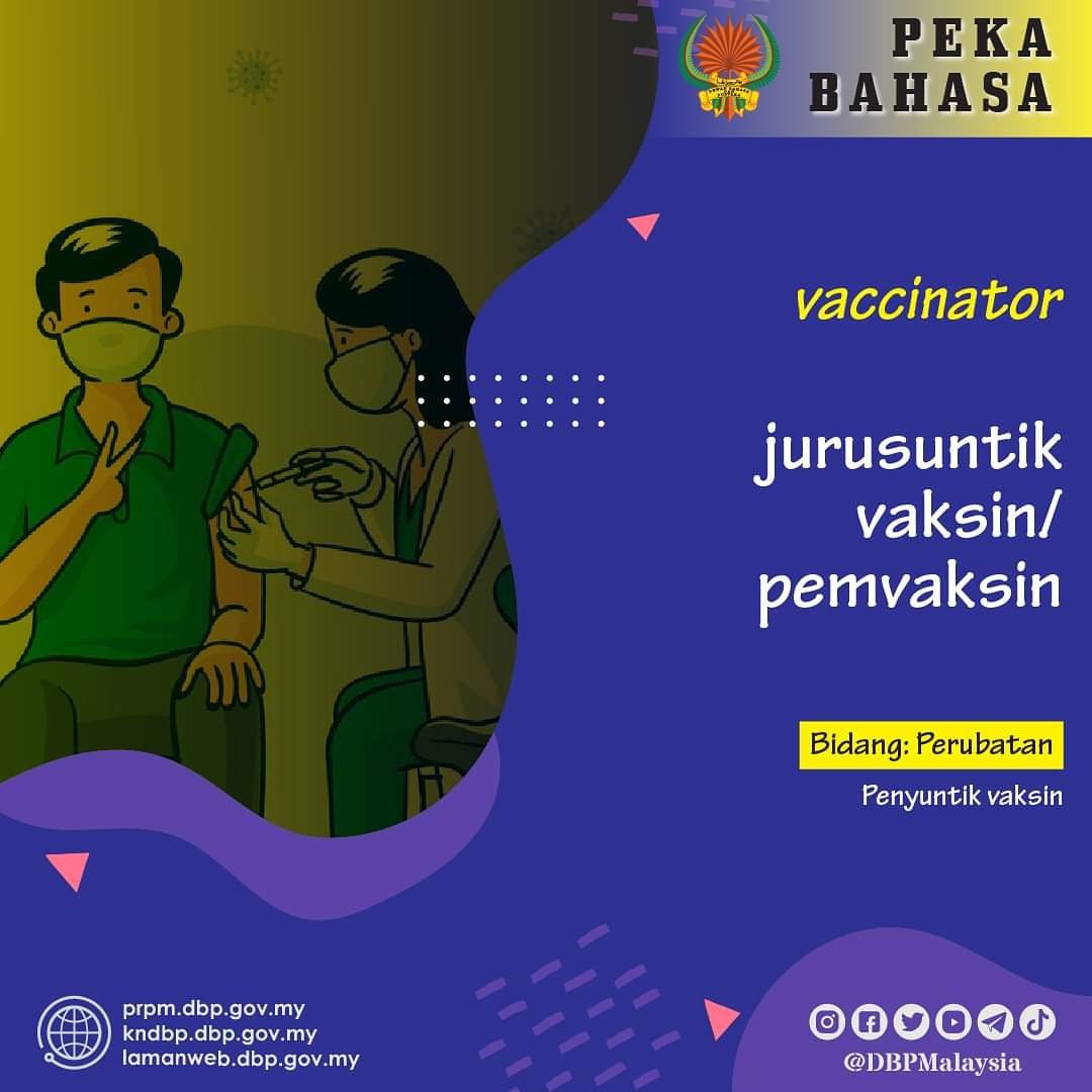 pekabahasa jurusuntik vaksin