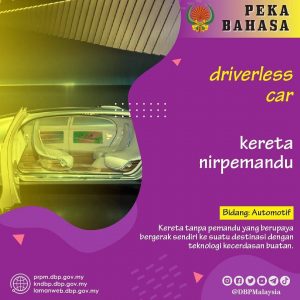 pekabahasa kereta nirpemandu