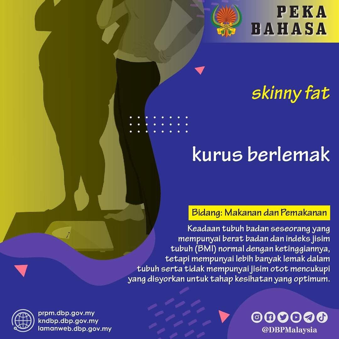 pekabahasa kurus berlemak