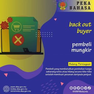 pekabahasa pembeli mungkir