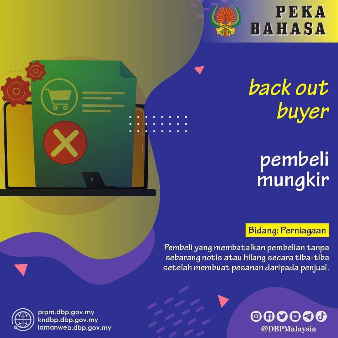 pekabahasa pembeli mungkir