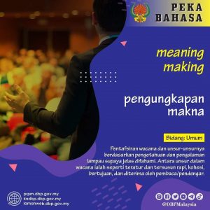 pekabahasa pengungkapan makna