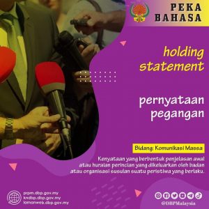 pekabahasa pernyataan pegangan