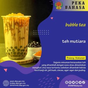 pekabahasa teh mutiara