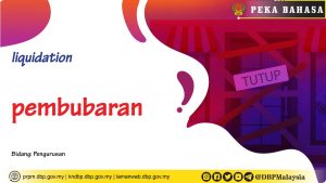 pembubaran 12102020