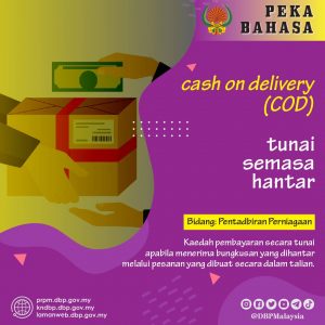 tunai semasa hantar 11012021