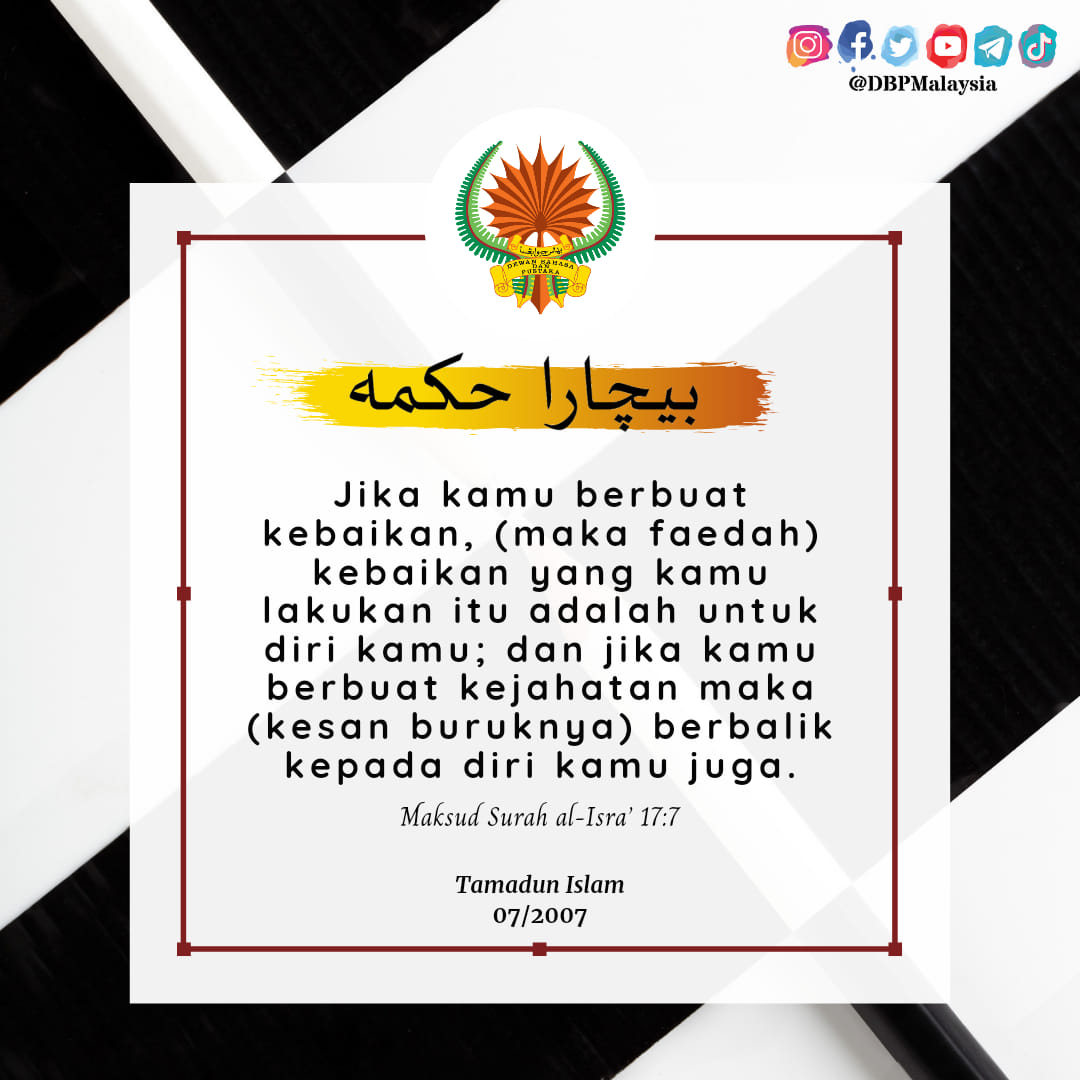 Bicara Hikmah-Jika Kamu Berbuat Kebaikan