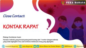 Template peka bahasa close contact 01