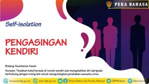 Template peka bahasa self isolation 01