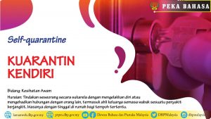 Template peka bahasa self quarantine 01