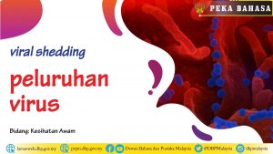 Template peka bahasa viral shedding 01