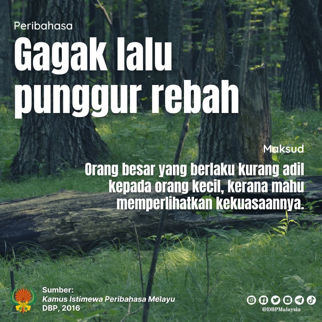 gagak lalu punggur rebah 091221