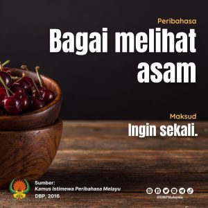 bagai melihat asam 91021