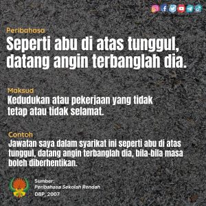 seperti abu di atas tunggul 21021