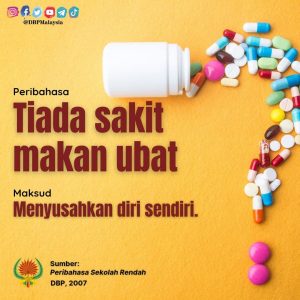 tiada sakit makan ubat 121021