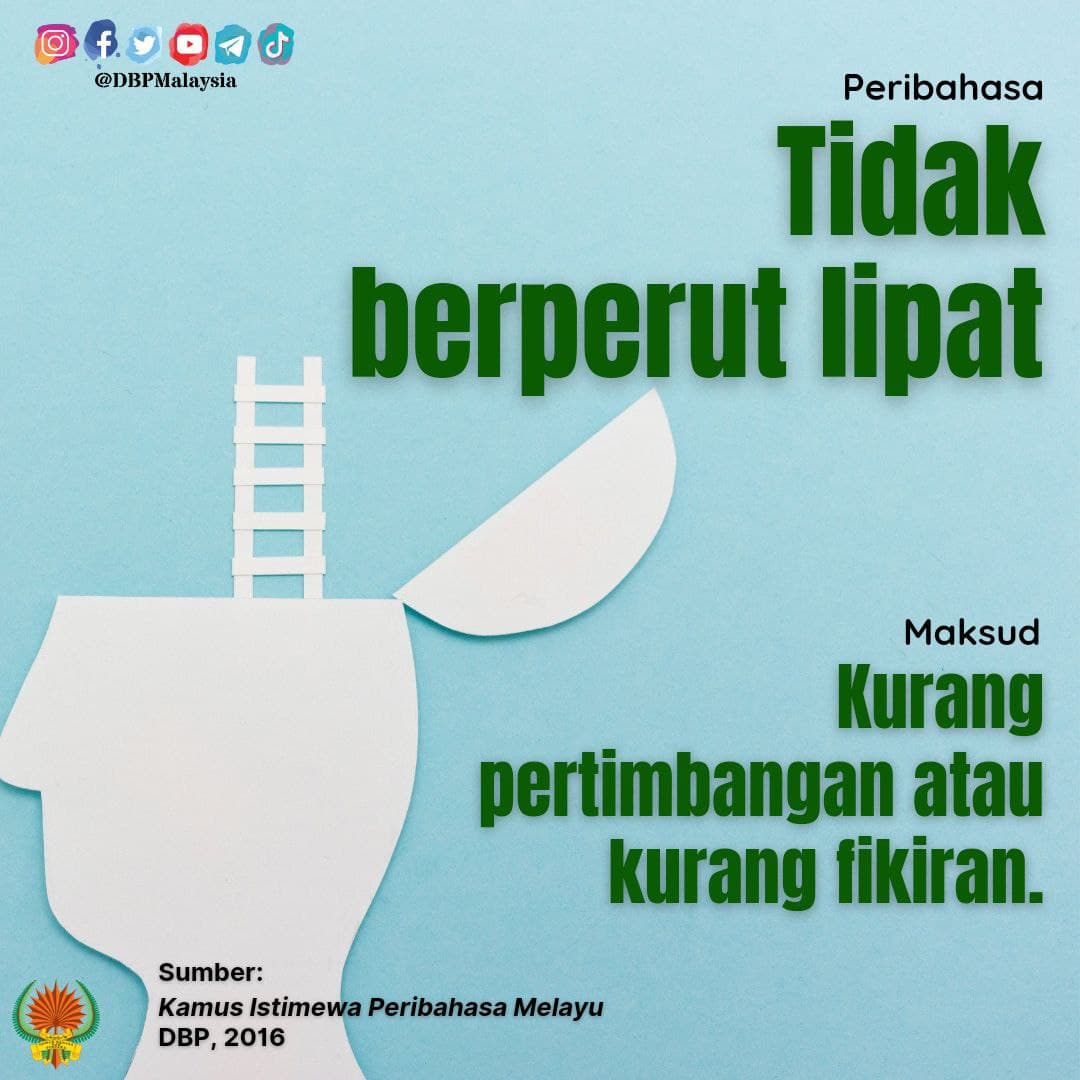 tidak berperut lipat 161021