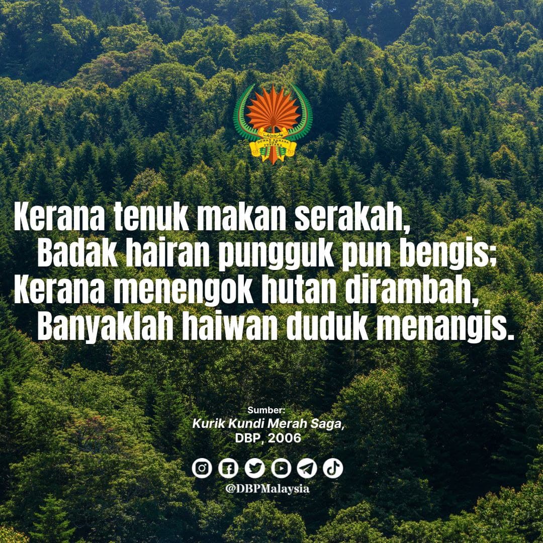 kerana tenuk makan serakah 010122
