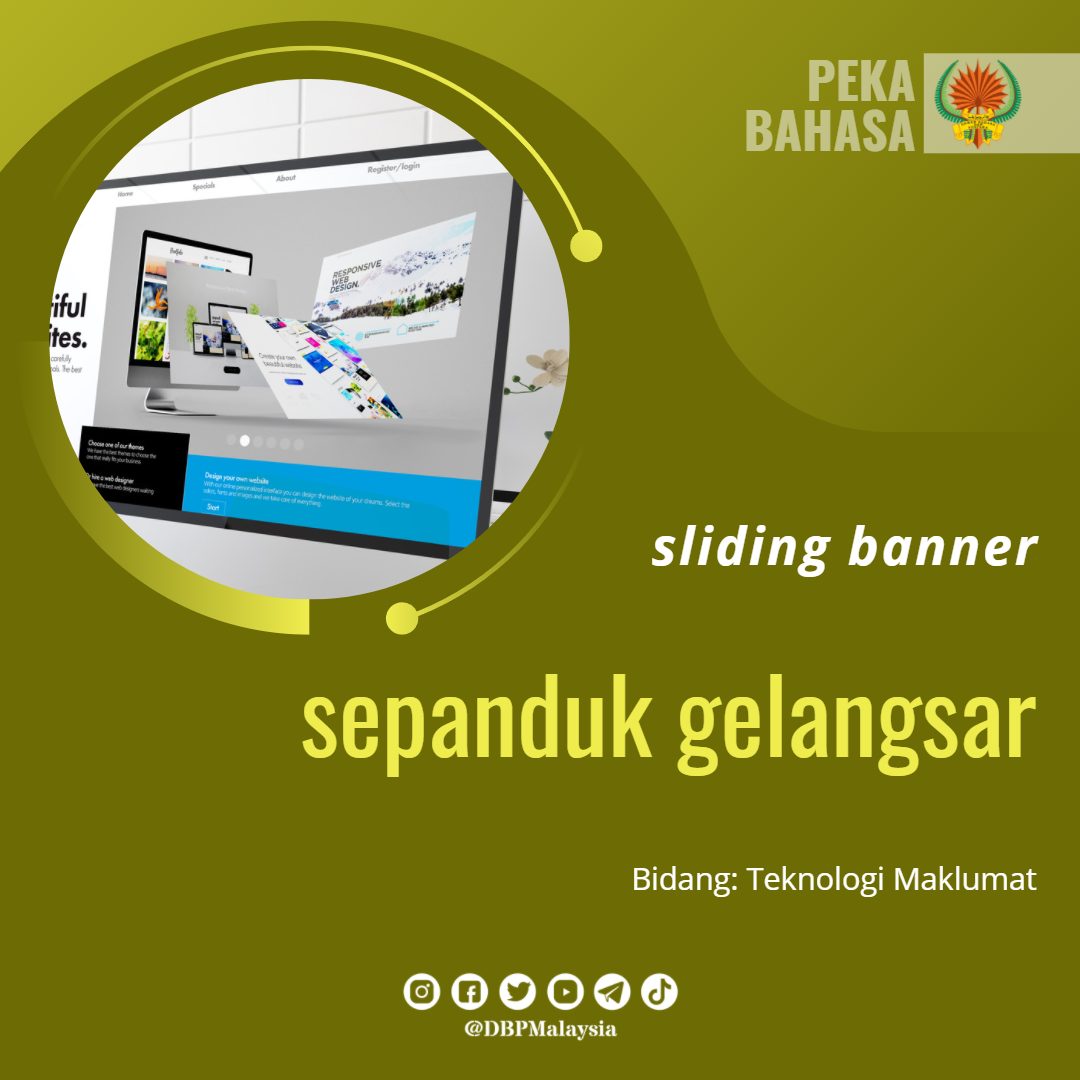 sliding banner