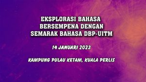 14 Jan 2023 Eksplorasi Bahasa