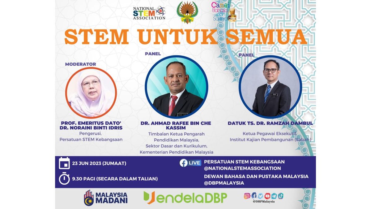 Program Canai Bahasa Dan Sastera: STEM Untuk Semua