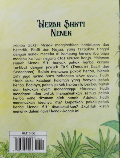 NOVEL KANAK-KANAK: HERBA SAKTI NENEK - Image 2
