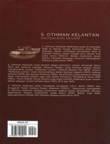 EDISI KARYA MALAR SEGAR SASTERAWAN NEGARA: ANGIN TIMUR LAUT - S. OTHMAN KELANTAN (KK) - Image 2
