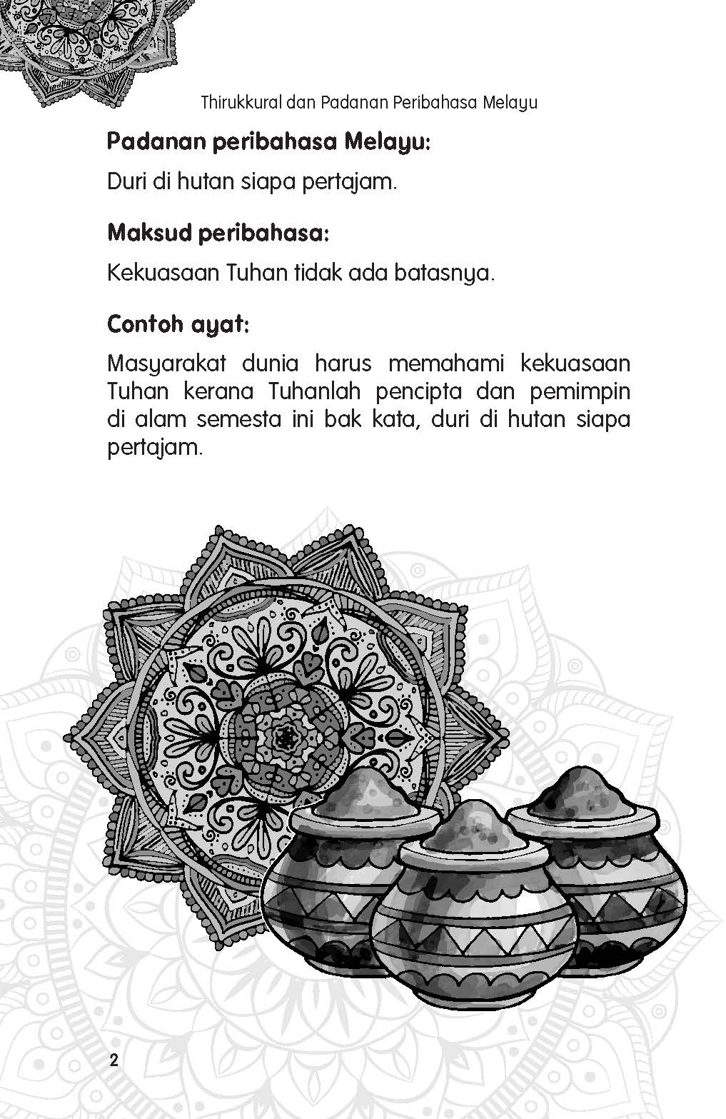 THIRUKKURAL DAN PADANAN PERIBAHASA MELAYU - Image 4