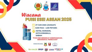 BACKDROP WACANA PUISI ESEI ASEAN 2025